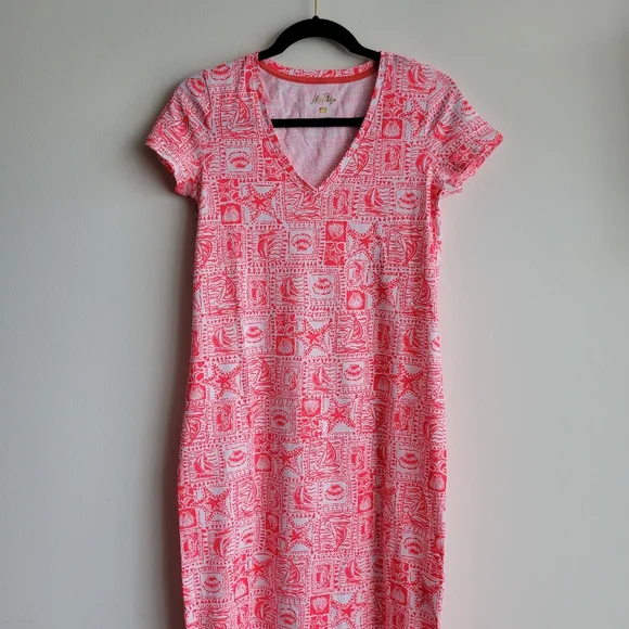 Lilly Pulitzer Etta Maxi T-Shirt Dress - Picture 4 of 12
